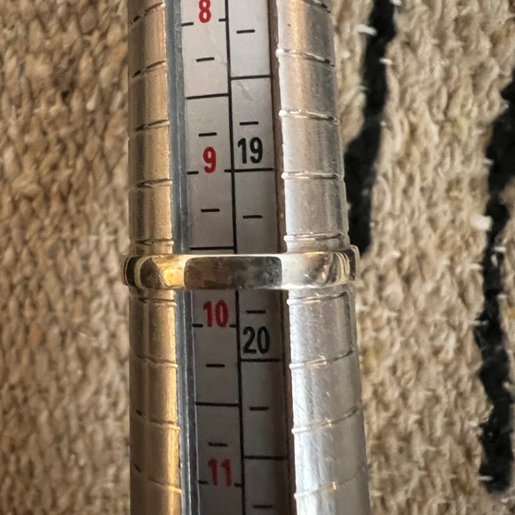 ❤️ Kachina Symbol Native Navajo Style Unisex Sterling Silver SZ 9.75 Ring 1.33”L - Picture 9 of 14